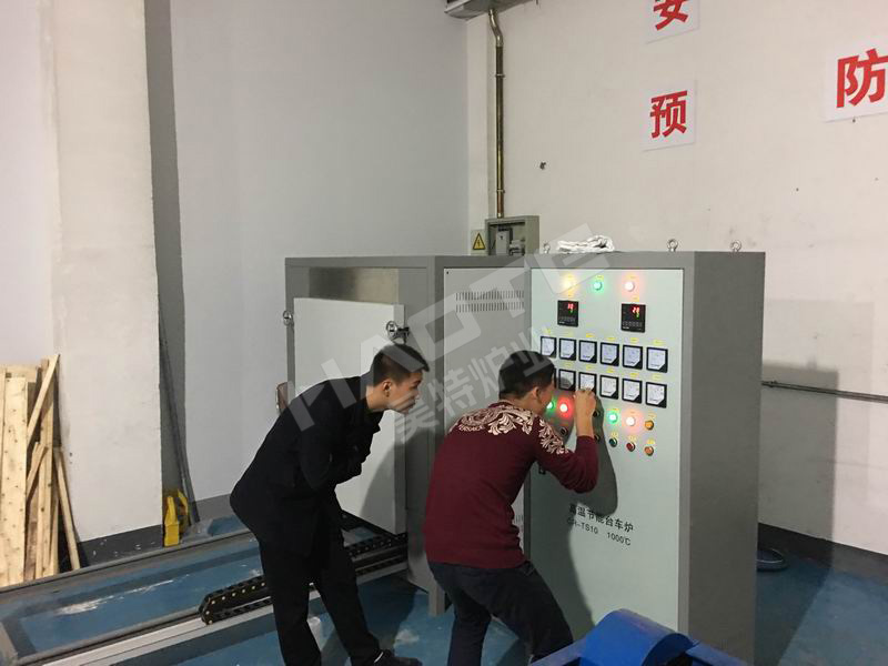 鄭州台車爐客戶（hù）案例