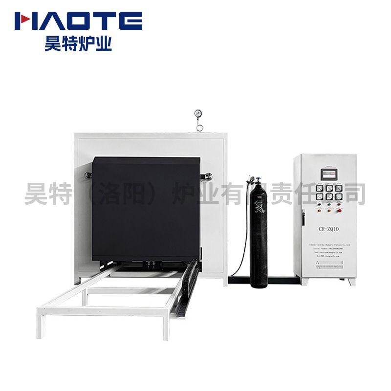 韓國（guó）台車爐1200X800X800電阻絲加熱1200℃模塊爐