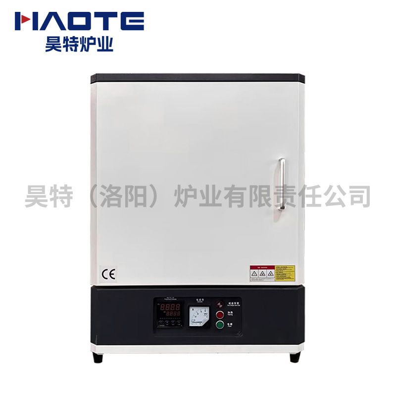 電阻絲加熱1200度馬（mǎ）弗爐400x300x300箱式黑白配色